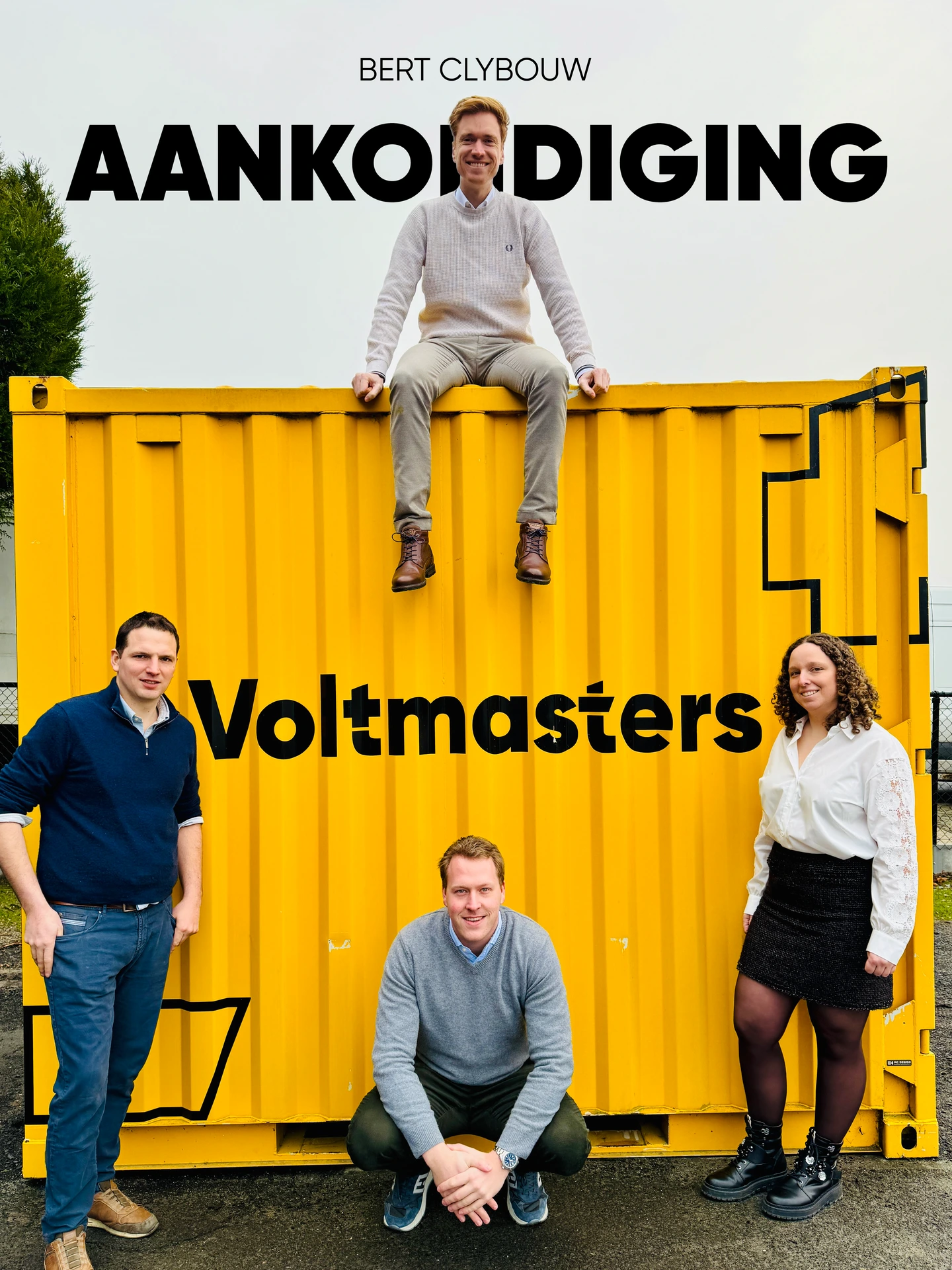 aankondiging Bert Clybouw